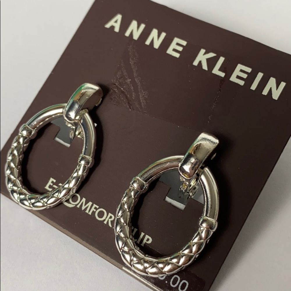 Anne Klein ez comfort clip earrings